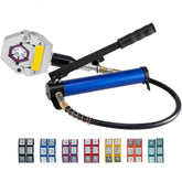 Separable Hydraulic Hose Crimper 7 Dies With Aluminum Pump A/C Air Condtioning Handheld Crimping Set