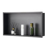 Shower Niche 33.0x63.5x10.2cm Recessed Wall Shelf Stainless Steel