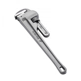 Aluminum Straight Pipe Wrench 18 in Adjustable Plumbing Wrench CRV Jaw