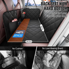 53 x 24.8 in Dog Car Seat Cover for Back Seat Waterproof 600D for Cars