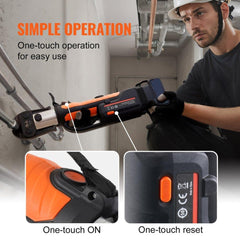 Pro Press Tool Pipe Crimping Kit Press Tool Battery Kit V15 V22 V28
