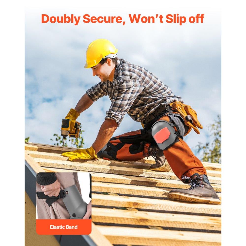 Knee Pads for Work Extra Thick for Construction Flooring Cleaning Roofing