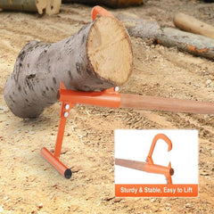 Timberjack 46.5" Heavy Duty Log Lifter Wooden Handle for Max 15" Dia Logs