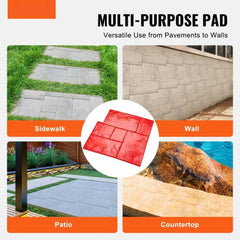 Concrete Stamps Mat 61 x 61 cm Texturing Skin Polyurethane Stamp Molds