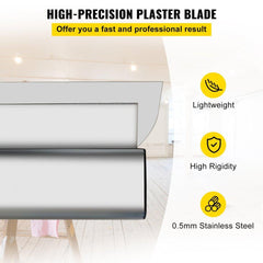 Drywall Skimming Blade Putty Knife Combo 25.4/40.6/61 cm Finishing Trowel Tool