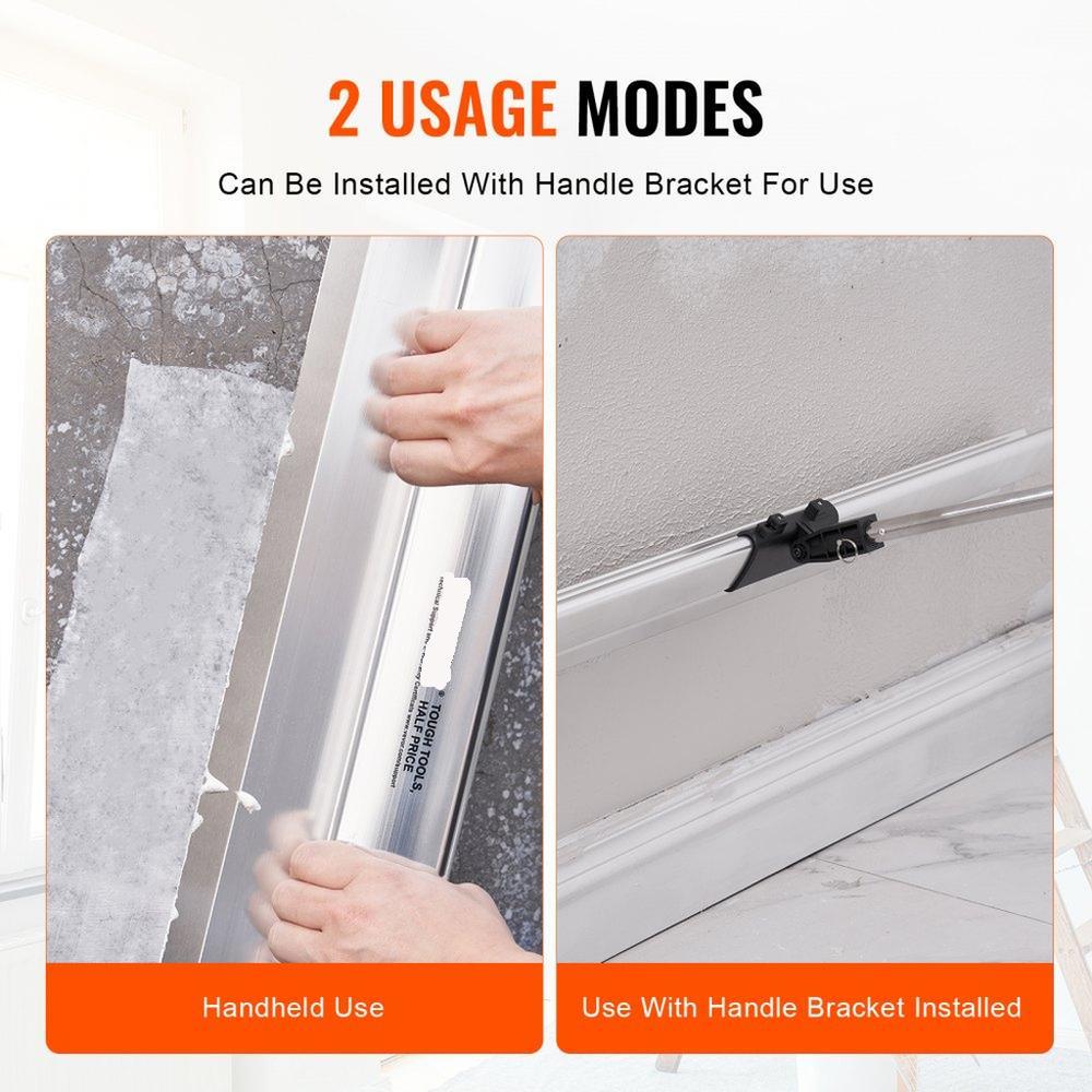 Drywall Skimming Blade,48 inch Smoothing Knife,  Stainless Steel Blade & Aluminum Alloy Body Professional Skim Coat Tools For Drywall, Wipe/Drywall Knife, for Gyprock/WallBoard/Plasterboard