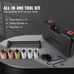 26 PCS Pull and Press Sleeve Kit Steel Bush Bearing Removal Installation