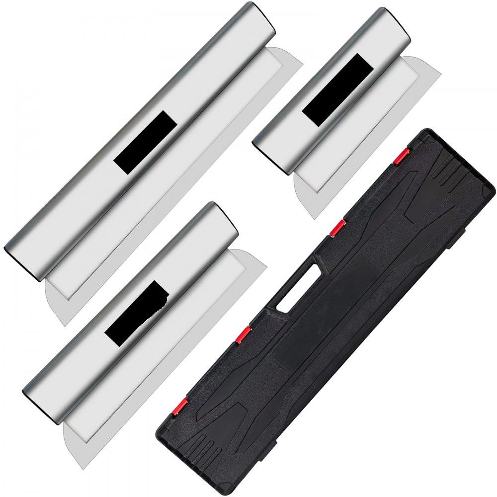 Drywall Skimming Blade Putty Knife Combo 25.4/40.6/61 cm Finishing Trowel Tool