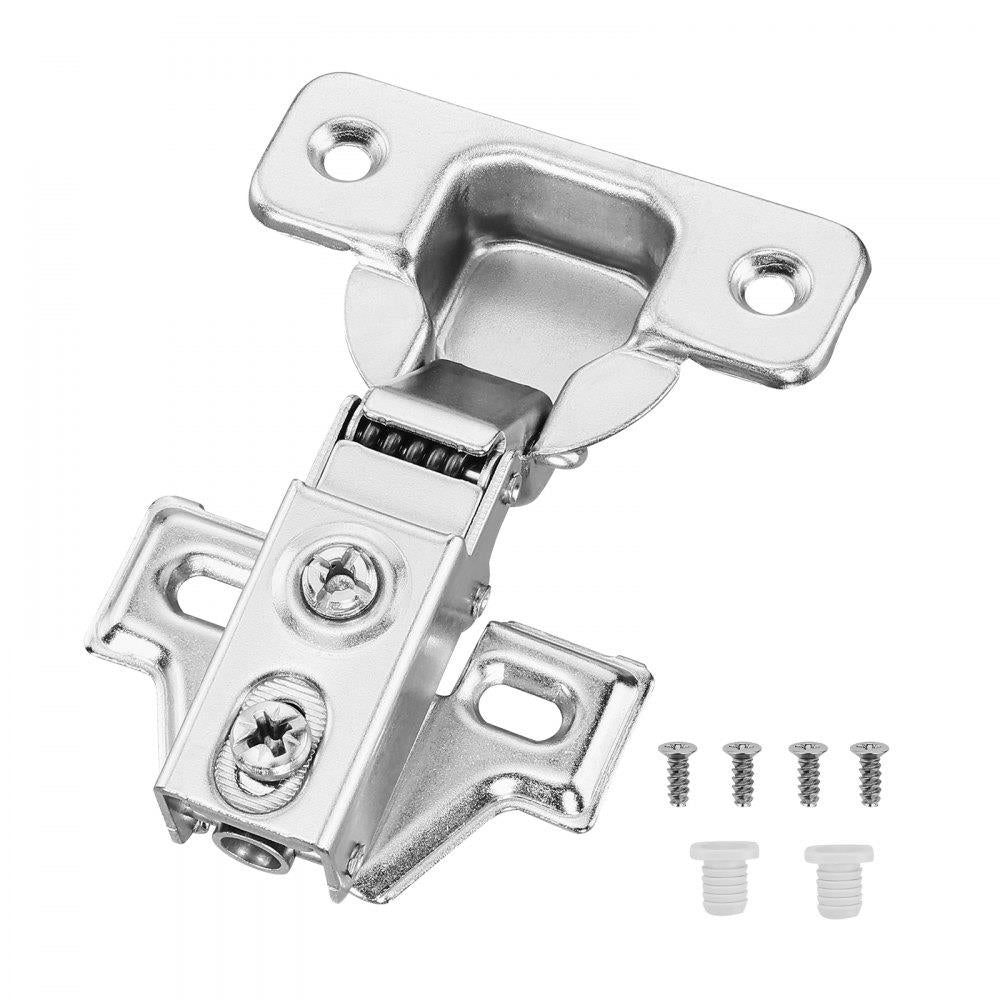 Cabinet Door Hinges 60 Packs Partial Overlay Soft Close for Framed/Frameless