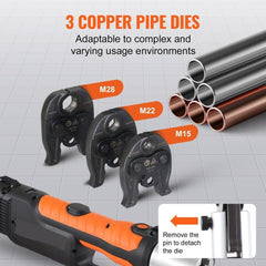 Pro Press Tool Pipe Crimping Kit Press Tool Battery Kit M15 M22 M28 Jaw