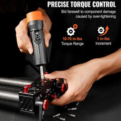 Torque Screwdriver 1/4" Range 10-70 in/lb w/ 1 in-lb Increment View Window