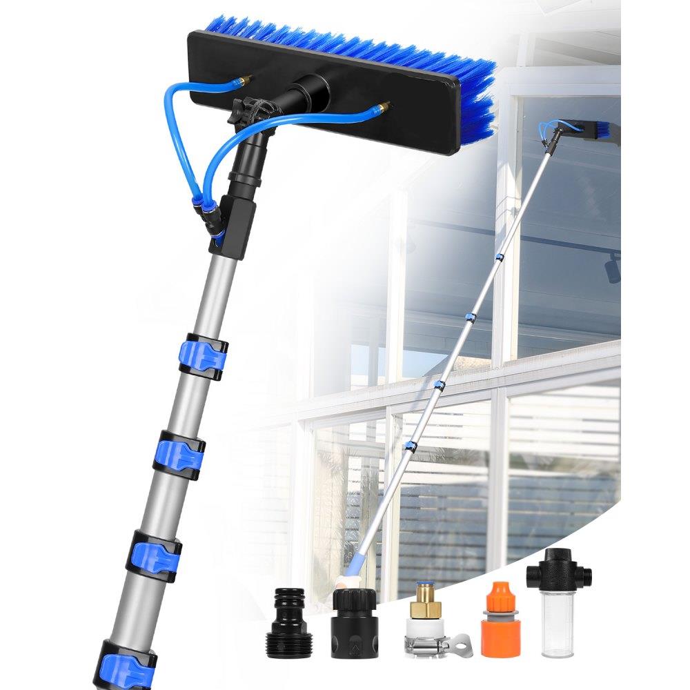 Water Fed Pole Kit 7.3m Solar Panel Cleaning Pole with Extendable Handle