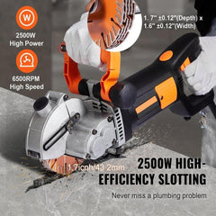42mm Electric Wall Chaser Groove Cutting Machine Wall slotting machine 4800W