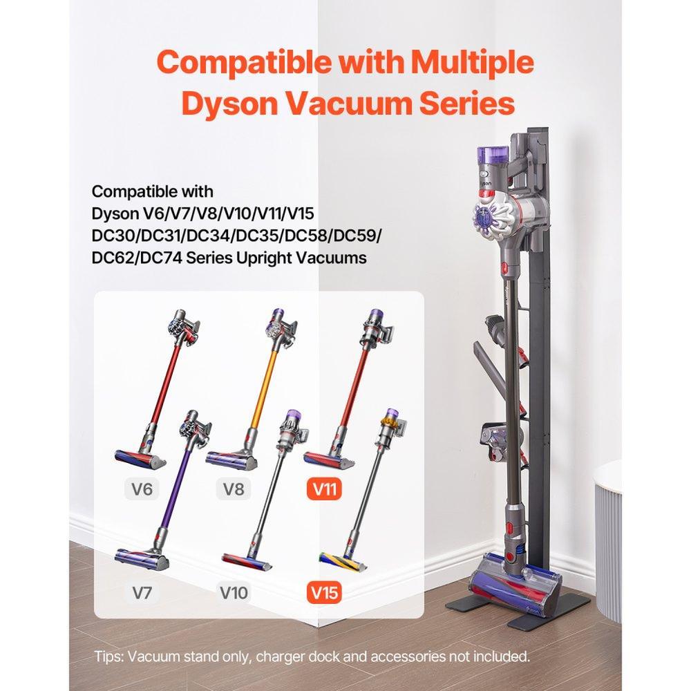 Vacuum Stand for Dyson Multi-Models Storage Bracket Holder with 6 Hooks