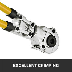 Pipe Crimping Pliers Hand Pressing Kit with 6 Pieces Tool PEX Presser ?16 - 32 mm for Composite Pipe Pex-Al-Pex Aluminum Composite Pipes