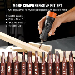 Torque Screwdriver 1/4" Range 10-70 in/lb w/ 1 in-lb Increment View Window