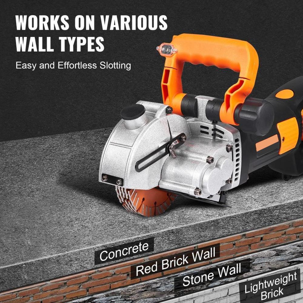 42mm Electric Wall Chaser Groove Cutting Machine Wall slotting machine 4800W
