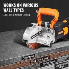 42mm Electric Wall Chaser Groove Cutting Machine Wall slotting machine 4800W