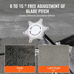 Power Walk-Behind Cement Trowel 46” 14HP Gas-Powered with Float Pan Blade