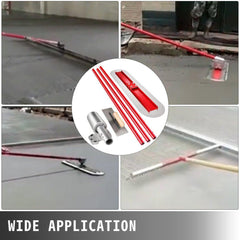 Bull Float Manganese Steel Concrete Float 1200x300mm Concrete Float Tool Cement Tool Bull Concrete Kit Bull Pool Float Bull Float Handle Bull Float Bracket Concrete Tool Finishing Bull Float