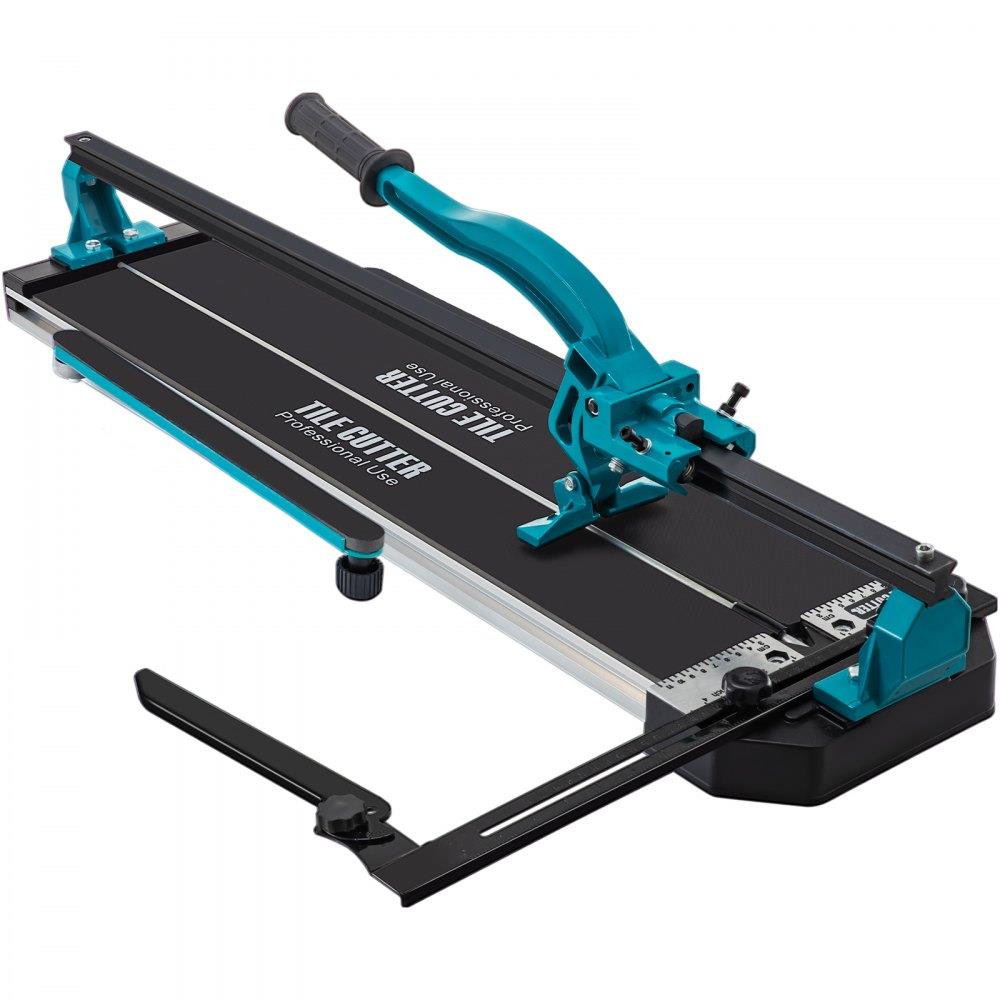Tile Cutter 1 m Cutting Tool w/ Laser Guide Single Rail Double Brackets
