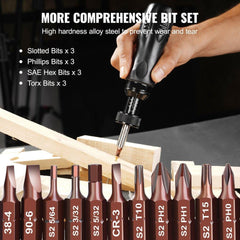 Adjustable Torque Screwdriver 1/4" Range 1.1-7.9 N·m w/ 0.1 N·m Increment
