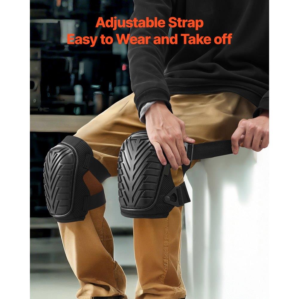 Knee Pads for Work Heavy Duty Construction Knee Pads Soft Foam Gel Cushion