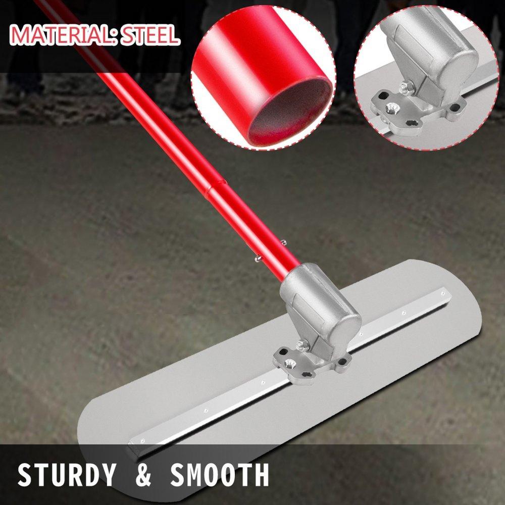 Bull Float Manganese Steel Concrete Float 900x200mm, Concrete Float Tool Cement Tool Bull Concrete Kit Bull Pool Float Bull Float Handle Bull Float Bracket Concrete Tool Finishing Bull Float