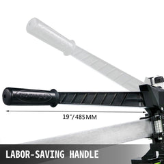 39-Inch Tile Cutter Manual Tile Score Cutter, with Tungsten Carbide Scoring Wheel Professional Vinyl Plank Cutter, Adjustable Laser Guide for  Precision Cutting Porcelain Ceramic Floor Tiles
