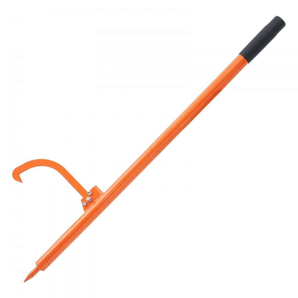 Log Peavey 46.5 in Metal Handle Log Lifter Max 19 in Opening Log Roller