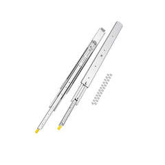 1 Pair 18-60 in Soft-Close Drawer Slides Ball Bearing Full Extension
