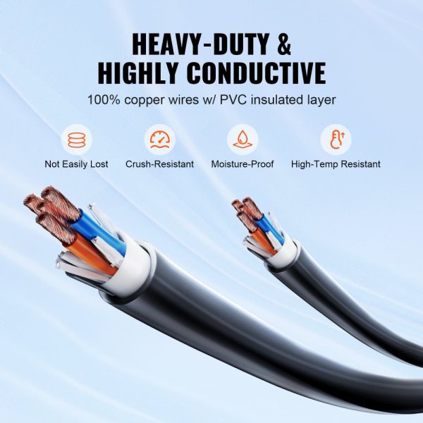 30FT RV POWER EXTENSION CORD 50 AMP NEMA 14-50R/14-50P ETL LISTED - Image 3