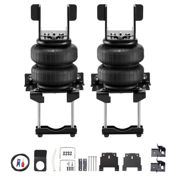 Air Suspension Bag Kit for 2007-2018 Silverado 1500 Sierra 1500 2WD 4WD 5000 lbs Capacity 5 to 100 PSI