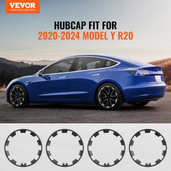 20" Wheel Rim Cover for Model Y Hubcap with Guard Tape & Valve Nozzle Hole - Image 2