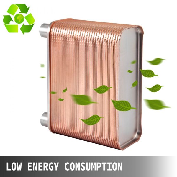 Brazed Plate Heat Exchanger 3x7.5x60 316L 1/2 BSP FPT EATB12 Beer Wort Chiller - Image 3