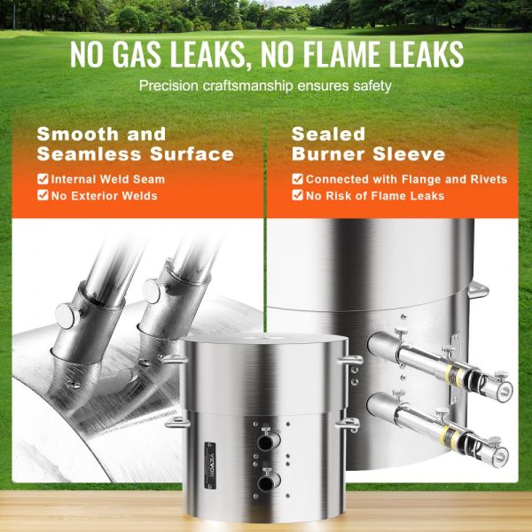 Propane Melting Furnace Kit 16KG/35lbs Dual Burner with Crucibles Tongs - Image 5