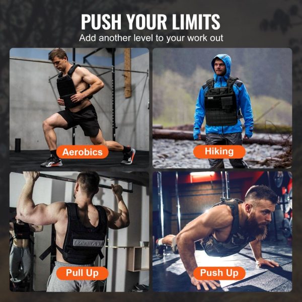 Weight Vest Plates for Strength Training Running Workout 2x8.75 LB Plates - Image 5