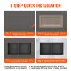 13x25 Wall Inserted Stainless Steel Shower Niche Double Shelves for Bathroom Soap Storage Rust Resistant Easy Clean Modern Design - Image 5