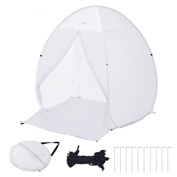 Spray Paint Shelter Portable Spray Paint Tent Booth 60x60x70 in Pop Up