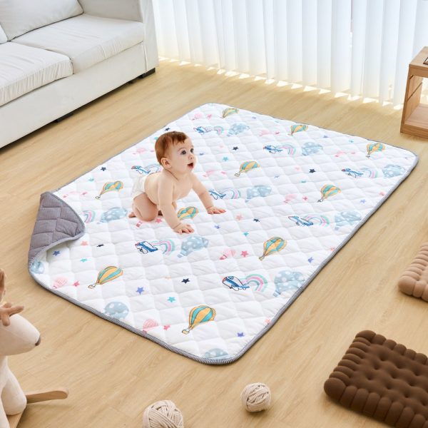 59"x79" Baby Play Mat Kids Crawling Soft Floor Playmat Infant Activity Mat