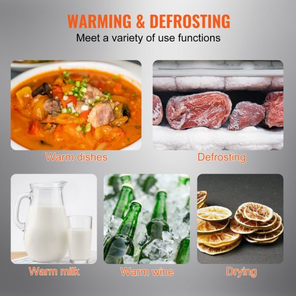 Electric Heating Tray 16.5x11 Portable Tempered Glass for Dinner Catering Parties Events and Holidays Black - Image 6