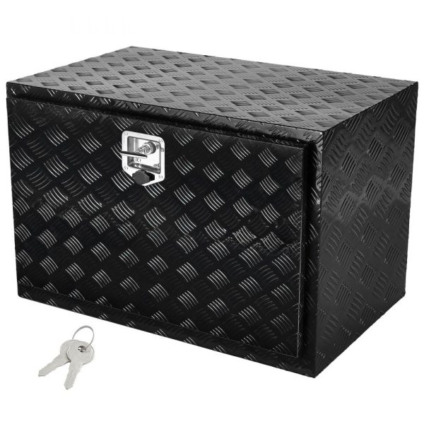 Underbody Aluminum Truck Tool Box 48" x 24" x 24" Trailer RV Tool Storage