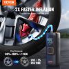 Tire Inflator Portable Air Compressor 7800mAh 3.7V 2X Faster 160PSI Auto-Off - Image 2