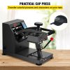 Heat Press 6x3.75Inch Curved Hat Element Clamshell Design Rigid Steel Frame Digital LCD Timer Temperature Control - Image 2