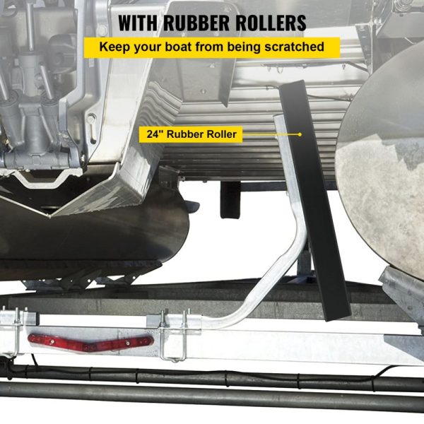 Boat Trailer Guide 24 Steel with Complete Mounting Accessories for Ski, Fishing, or Sailboats - Image 6