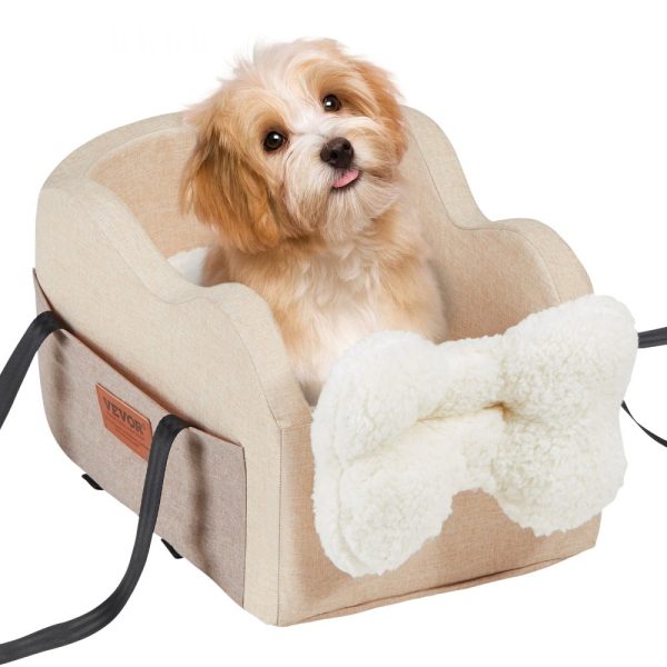 Center Console Dog Car Seat Dog Booster Car Seat for Small Dog 8 lbs