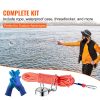 Magnet Fishing Kit 1200lbs Capacity 2.95 Diameter Double-Sided Angler Magnet Heavy Duty 65FT Rope Grappling Hook Waterproof Case Gloves Threadlocker Eye Bolt - Image 3
