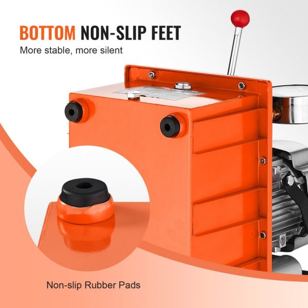 Electric Hydraulic Pump 10000 PSI 750W 110V 488in³/8L Double Acting Manual Valve Lever Switch for Punching Bending Jack Machines - Image 3