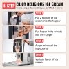 110V 750W Frozen Yogurt Blending Machine 304 Stainless Steel Construction Commercial Kitchen Equipment - Image 5