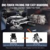 Electric Wheelchair for Adults & Seniors, 265 lbs Weight Capacity, 17.5in Width, Lightweight & Foldable, 12.5mi Range All-Terrain, Adjustable Backrest - Image 4